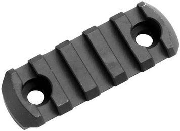Планка Magpul M-LOK на 5 слотів, Weaver/Picatinny, Алюміній MAG581-BLK 36830610 фото
