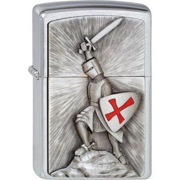 Запальничка Zippo 1300103 Crusade Victory chrom - Перемога 77890086 фото