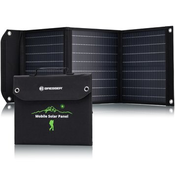 Портативное зарядное устройство для солнечной панели Bresser Mobile Solar Charger 40 Watt USB DC (3810040) 930149 фото