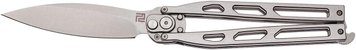 Ніж Artisan Kinetic Balisong Silver 1823PL-ST 27980206 фото