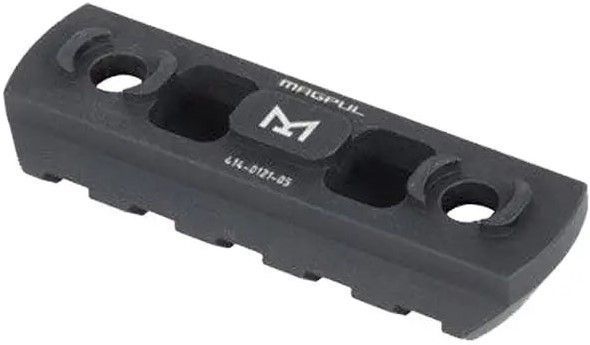 Планка Magpul M-LOK на 5 слотів, Weaver/Picatinny, Алюміній MAG581-BLK 36830610 фото
