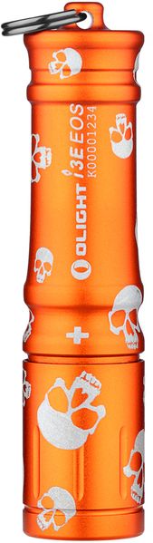 Фонарь-брелок Olight I3E EOS Orange Skull 0.0000.0793 23704390 фото