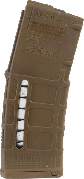 Магазин Magpul Gen M3 AR/M4 223 Rem (5,56х45) 30 патронів з вікном Пісочний MAG556-MCT 7002671 фото