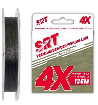 Шнур SERT SRT 4Х зелений 0,1 мм (135 м) 5,45 кг - SEVAM0119010135M Y33441750 фото