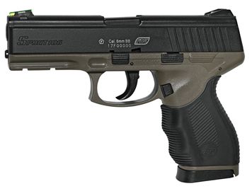 Пистолет страйкбольный ASG Sport 106 DT калибр 6 мм Black/fde 23704342 фото