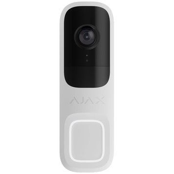 Ajax Doorbell White RAL 9003 Відеодзвінок 99-10024639 фото