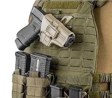 Кобура FAB Defense Scorpus для Glock 9 мм для Лівші (На пояс та Molle) 24100118 фото