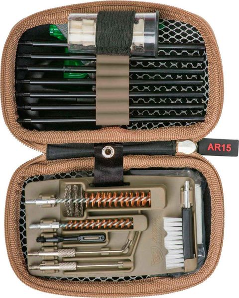 Набір для чищення Real Avid AR15 Gun Cleaning Kit .22; 223 Rem (5,56 мм); 22 LR (5,6 мм); АК 74 – 5,45 мм 17590045 фото