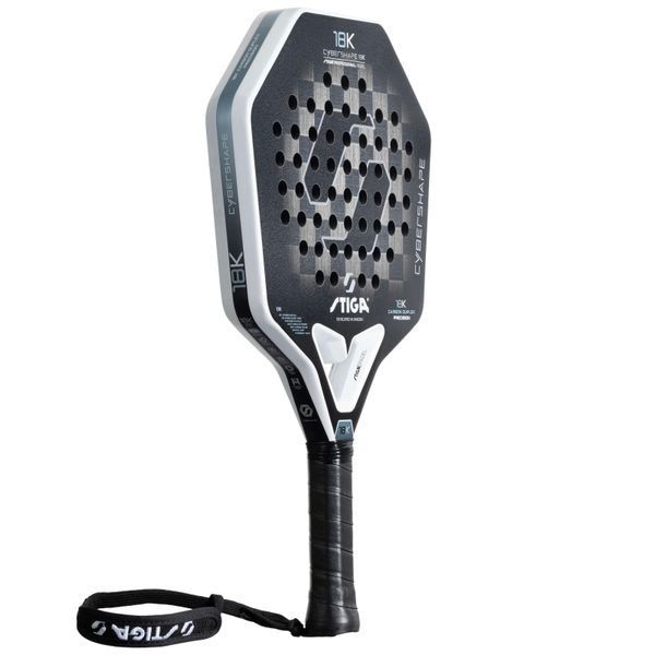 Ракетка для падел тенісу Stiga Racket 18K Cybershape 2202-1701-03 931816 фото
