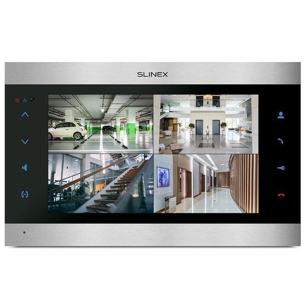 SL-10IPTHD (silver+black) Відеодомофон 10 "Slinex 99-00006912 фото