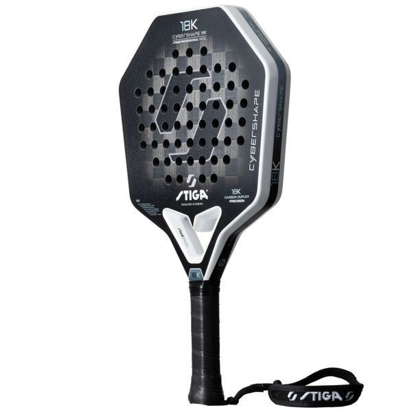 Ракетка для падел тенісу Stiga Racket 18K Cybershape 2202-1701-03 931816 фото