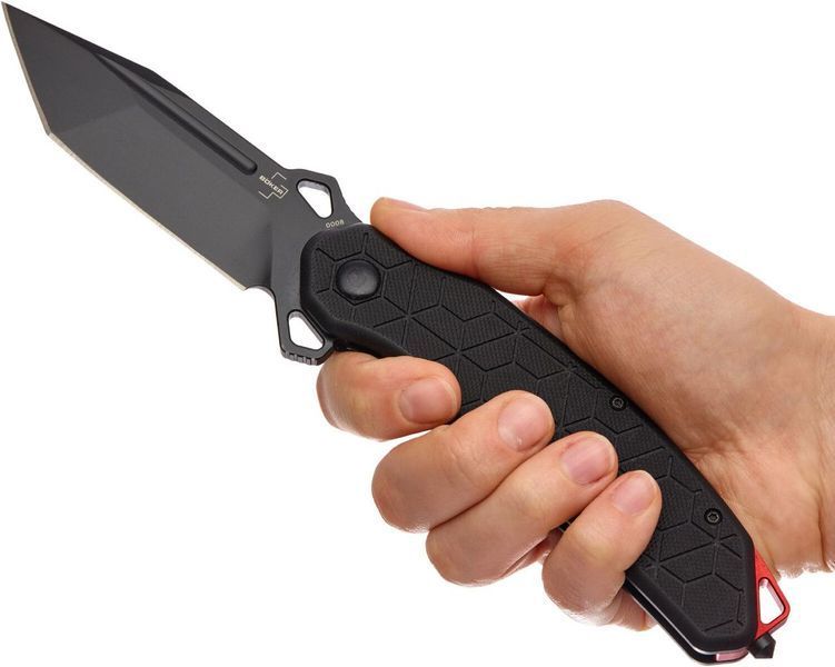 Ніж Boker Plus Yokai D 2 G-10 Black Blade Чорний 01BO151 4008545 фото