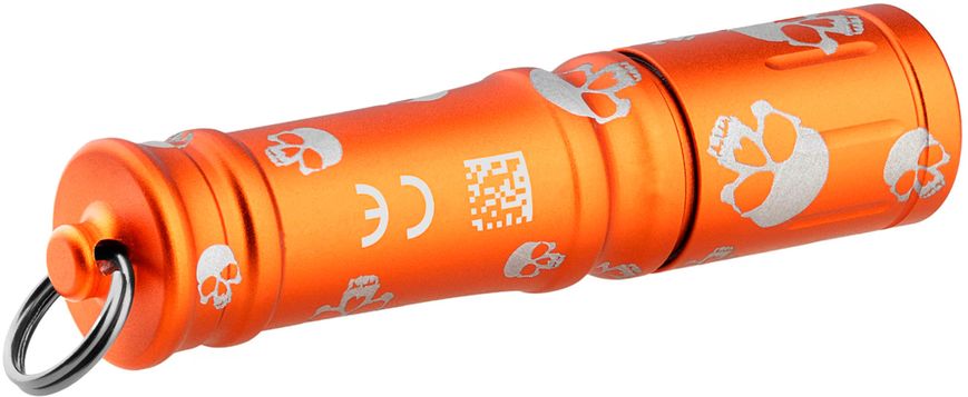 Фонарь-брелок Olight I3E EOS Orange Skull 0.0000.0793 23704390 фото