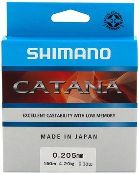 Леска Shimano Catana 150 м 0,205 мм 4,2 кг CATSPG15020 22667574 фото