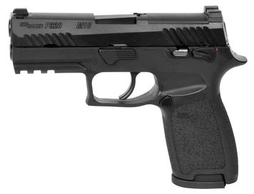 Пистолет страйкбольный Sig Sauer Air ProForce P320-M18 Green Gas калибр 6 мм ВВ Black 16250219 фото