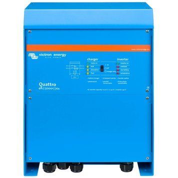 VictronEnergy Quattro 48/5000/70-100/100 однофазний чиста синусоїда Інвертор 99-00019723 фото