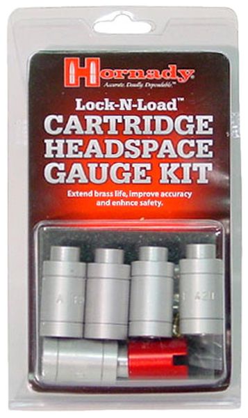 Набор втулок для замеров высоты плечей для штангенциркуля Hornady LOCK-N-LOAD HEADSPACE KIT W/BODY 23703437 фото