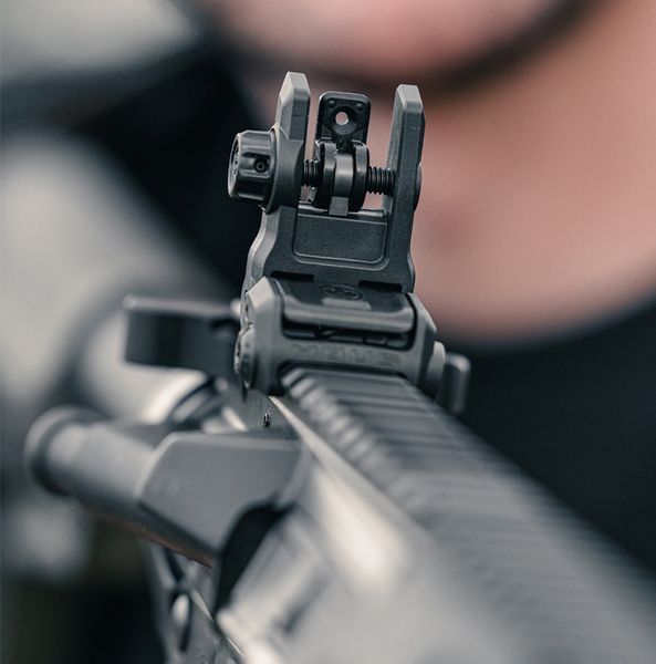 Цілик складаний Magpul MBUS 3 Rear Picatinny Чорний MAG1167-BLK 36830575 фото