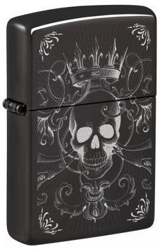 Запальничка Zippo Royal Skull King Design 46699 V77553999 фото
