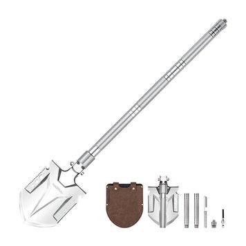 Лопата Naturehike Multifunctional outdoor shovel NH20GJ002, сріблястий 86173 фото