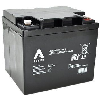 AZBIST Super GEL ASGEL-12400M6 12V 40Ah Акумуляторна батарея 99-00020868 фото