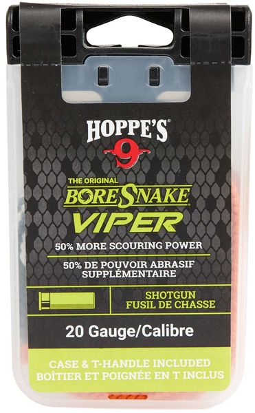 Протяжка Hoppe`s Bore Snake Viper Shotgun для 20 калібр з бронзовими йоржами 23703738 фото