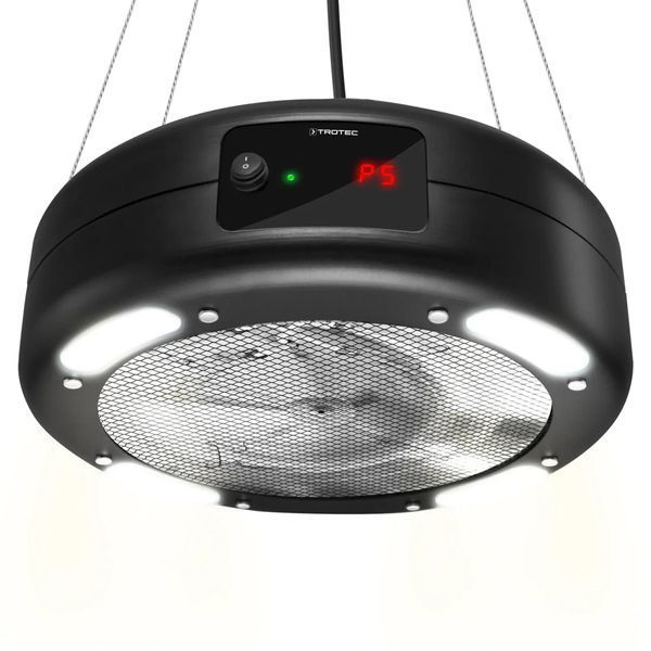 Обігрівач інфрачервоний Trotec IR 1550 SC 1500W + LED Black (1410003812) DAS302839 фото