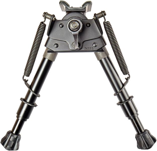 Сошки XD Precision EZ Pivot&Pan Notched Legs 6-9" (Шарнірна база, ступені ніжки). Висота — 16,5-23,5 см 3250006 фото