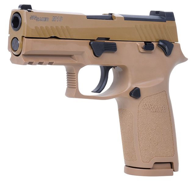 Страйкбольний пістолет Sig Sauer Air ProForce P320-M18 Green Gas калібр 6 мм ВВ Tan 16250220 фото