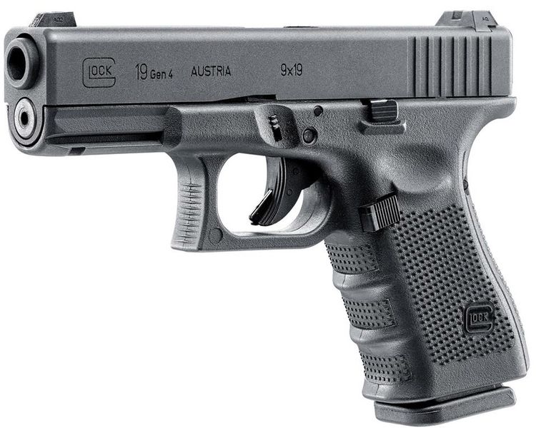 Страйкбольний пістолет Umarex Glock 19 Gen 4 Gas калібр 6 мм ВВ 39860375 фото