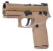 Страйкбольний пістолет Sig Sauer Air ProForce P320-M18 Green Gas калібр 6 мм ВВ Tan 16250220 фото 3