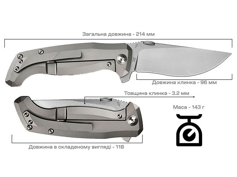 Нож Artisan Kami S35VN Micarta 1864G-ODG 27980427 фото