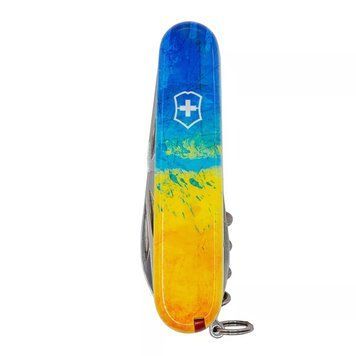 Швейцарський ніж Victorinox Spartan Ukraine Жовто-синій малюнок (1.3603.7.T3100p) V77553054 фото