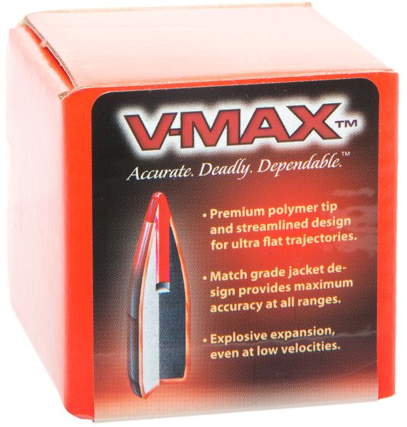 Пуля Hornady V-Max кал .224 масса 50 гр (3.2 г) 100 шт 23701849 фото