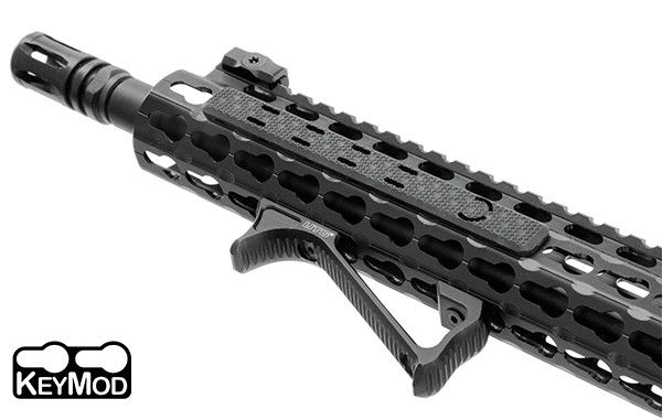 Упор Leapers UTG Ultra Slim Angled Foregrip Keymod Black 23700986 фото