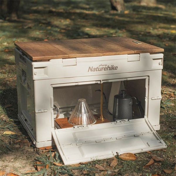 Складаний контейнер Naturehike PP box NH20SJ036 50 л, сірий 85710 фото