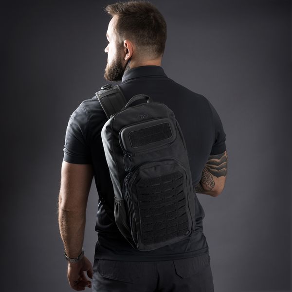 Рюкзак тактичний Highlander Stoirm Gearslinger 12L Black (TT189-BK) 929708 фото