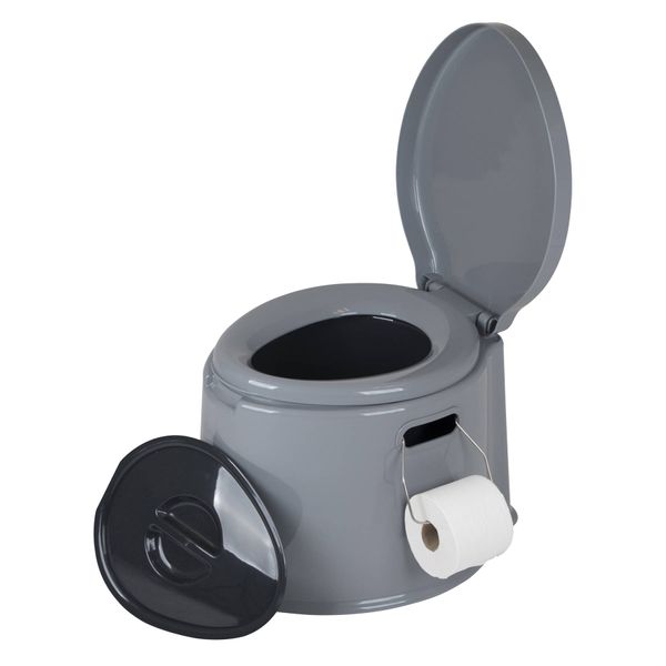 Біотуалет Bo-Camp Portable Toilet 7 Liters Grey (5502800) DAS301474 фото