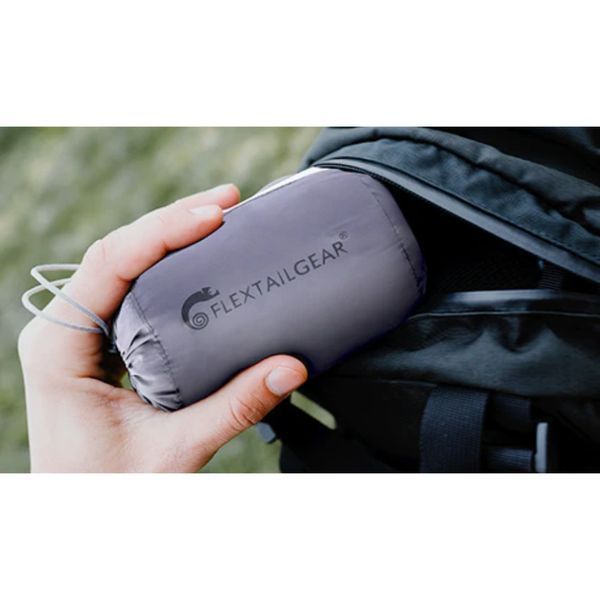 Надувная анатомическая подушка Flextail Zero Pillow SE, серая 6975755962184 100002726 фото