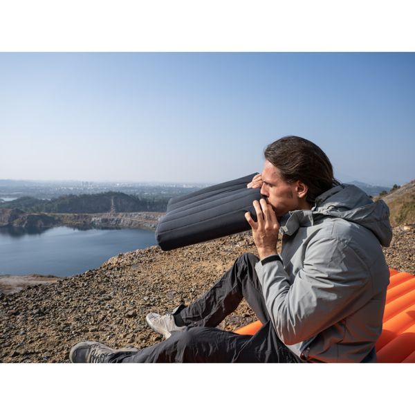 Надувная анатомическая подушка Flextail Zero Pillow SE, серая 6975755962184 100002726 фото