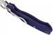 Ніж Spyderco ParaMilitary 2 Dark Blue CPM-S110V C81GPDBL2 871315 фото 8