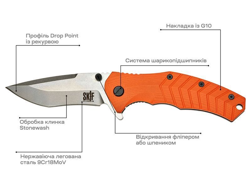 Нож Skif Griffin II SW Orange 422SEOR 17650290 фото
