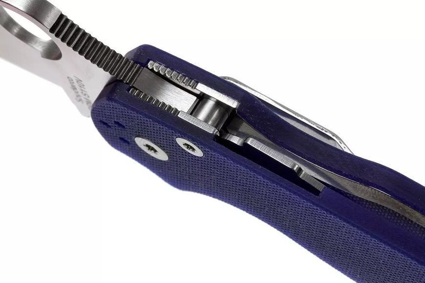 Ніж Spyderco ParaMilitary 2 Dark Blue CPM-S110V C81GPDBL2 871315 фото
