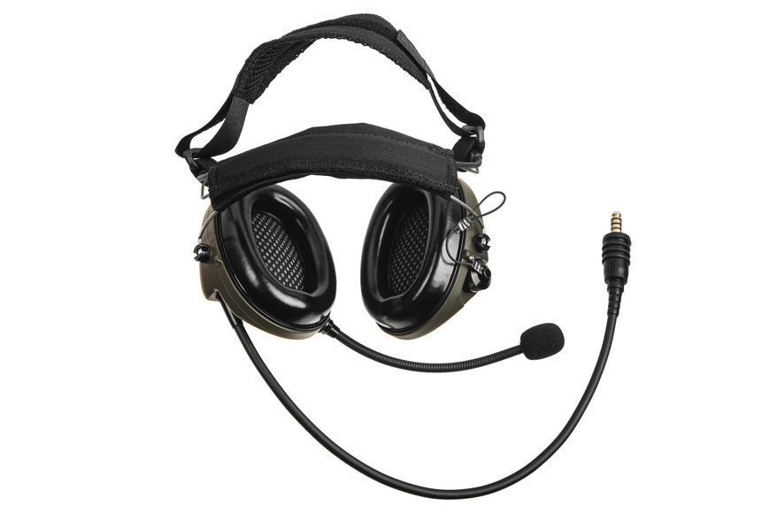 76332-06-S Навушники Sordin Supreme MIL CC Neckband Green PVC 6008834 фото