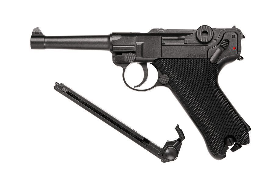 Пневматический пистолет Umarex Legends Luger P08 калибр 4,5 мм 5.8135 1003575 фото