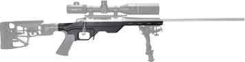 Ложа MDT LSS для карабинов Howa 1500/Weatherby Vanguard Long Action. Матеріал — алюміній. Колір чорний 17280037 фото