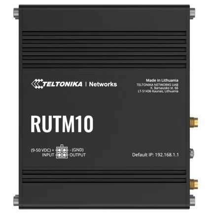 Teltonika RUTM10 Wi-Fi 5 Промисловий маршрутизатор 99-10026547 фото