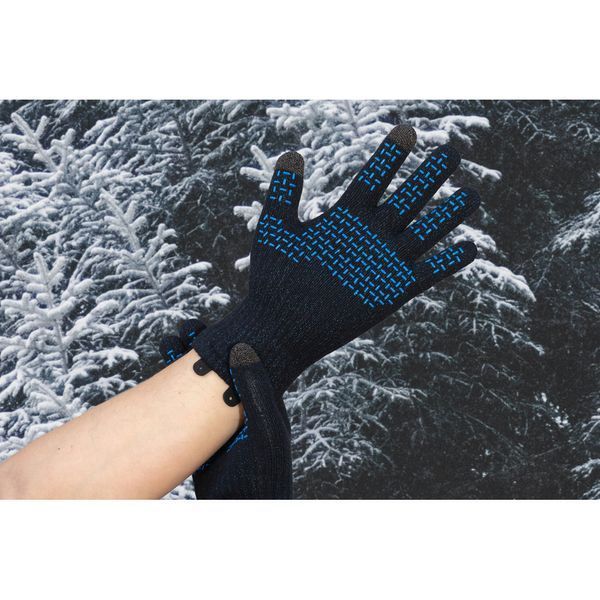 Рукавички водонепроникні Dexshell ThermFit 3.0 Gloves, Темно-блакитні, розмір XL DG12402HTB-XL 999990776 фото