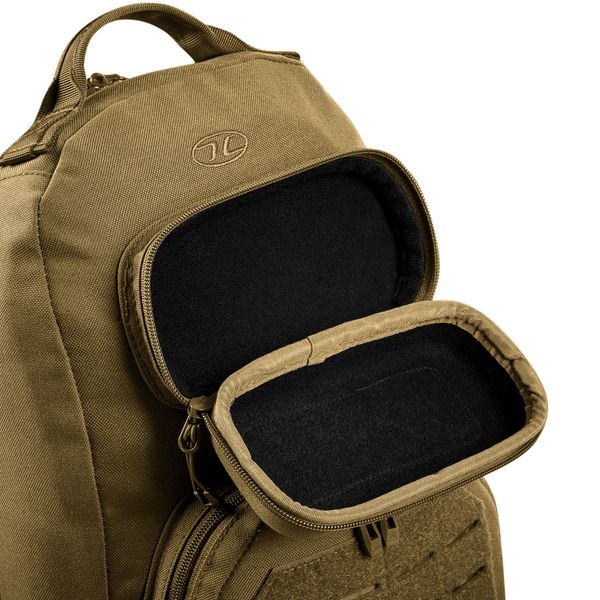 Рюкзак тактичний Highlander Stoirm Gearslinger 12L Coyote Tan (TT189-CT) 929709 фото