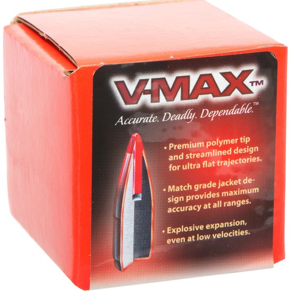 Пуля Hornady V-Max кал .224 масса 55 гр (3.6 г) 100 шт 23701816 фото